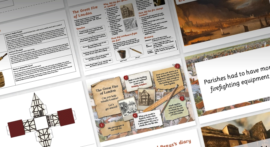 What's included in the Great Fire of London