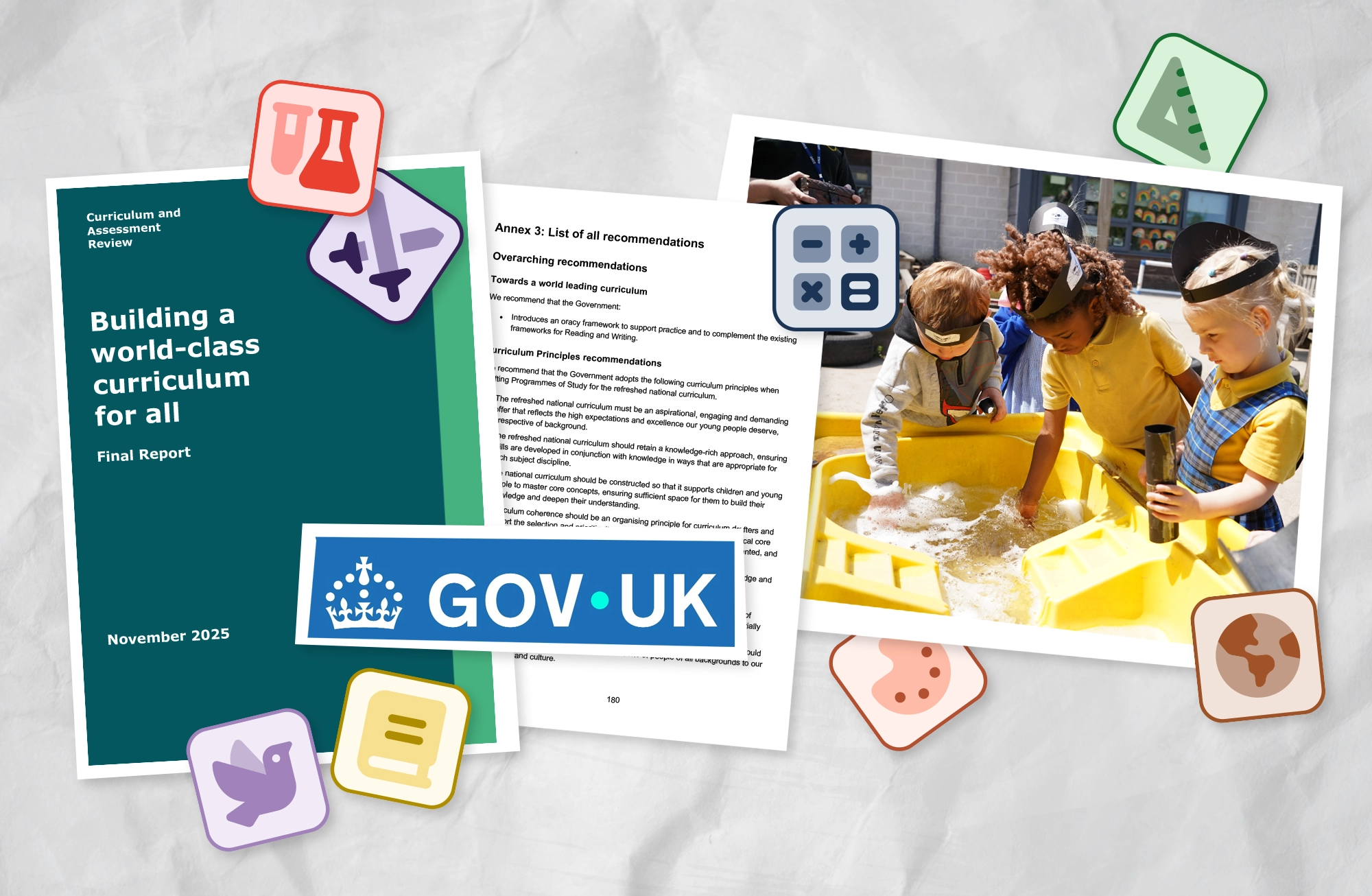 What does the Curriculum and Assessment Review (CAR) mean for subjects in the primary curriculum?